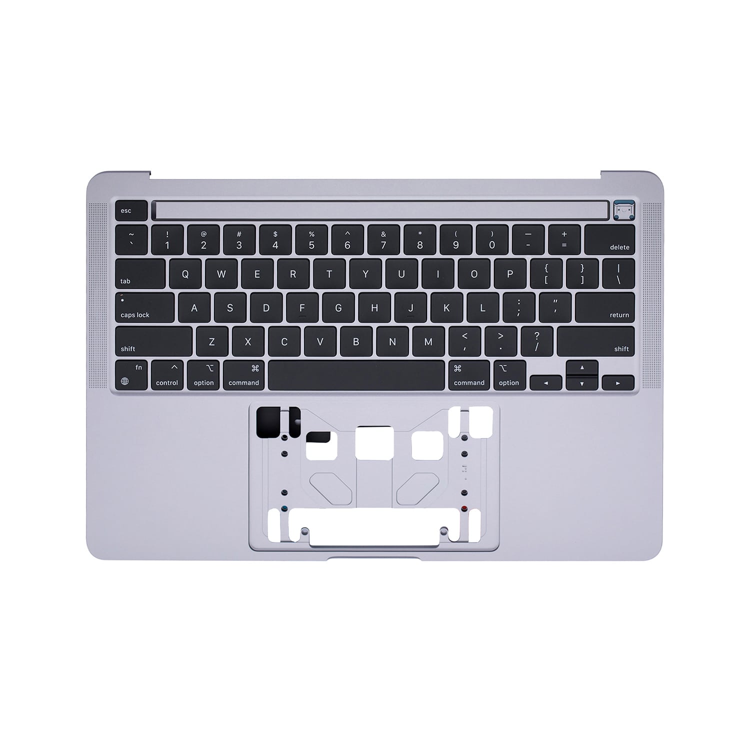 Grey Top Case with Keyboard for MacBook Pro 13