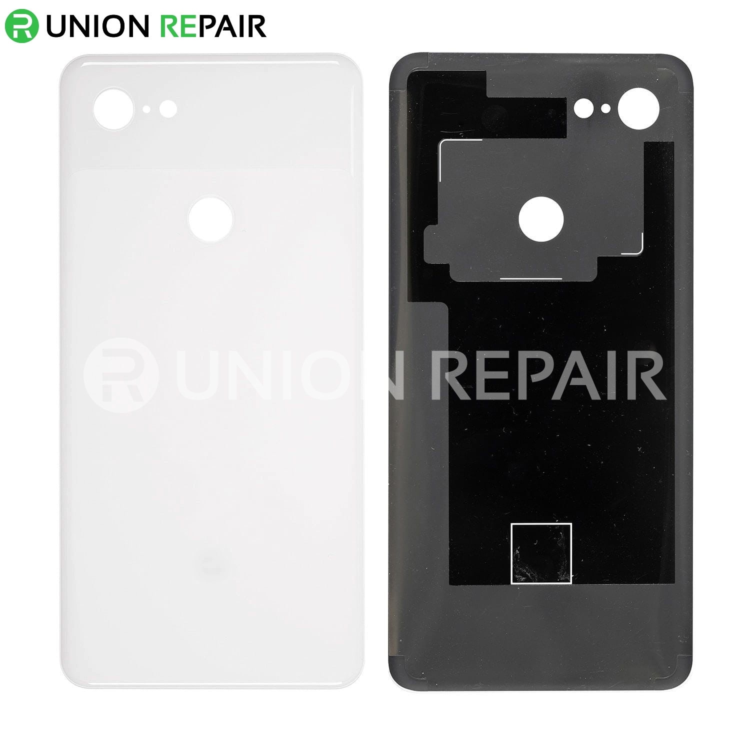 Replacement for Google Pixel 3 Back Cover - Clear White