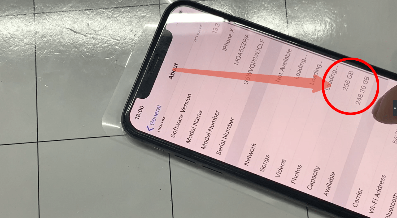 Details of iPhone X 64G to 256G Update Memory