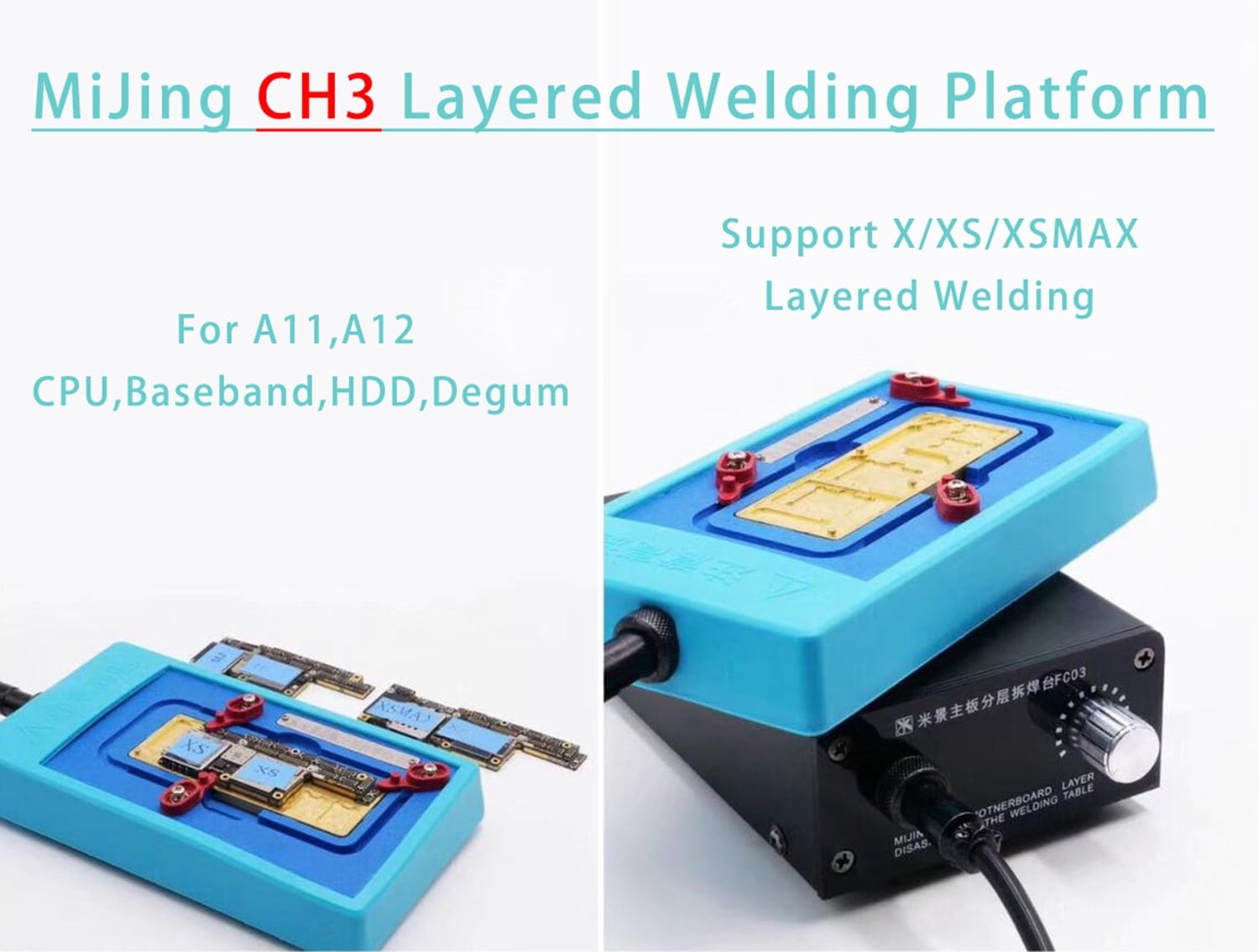 MiJing CH3 Mainboard Layered Welding Platform for iPhone X/XS/XSMAX