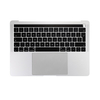 Silver Upper Case Assembly (British English) for Macbook Pro 13" Touch A1706 (Late 2016-Mid 2017)