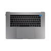 Space Gray Top Case with British English Keyboard for Macbook Pro 15" Touch A1707 (Late 2016-Mid 2017)