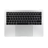 Silver Top Case with British English Keyboard for Macbook Pro 13" A1708 (Late 2016-Mid 2017)