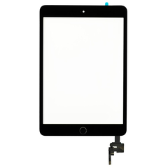 Replacement for iPad Mini 3 Digitizer Assembly With Black Home Buttom Assembly - Black