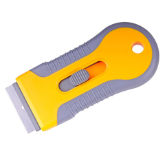 Scalable Metal Blade Remove Rubber Scraper 10.5 x 4.5cm  #Best