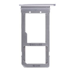 Replacement for Samsung Galaxy S7 Edge SM-G935 SIM Card Tray - Silver