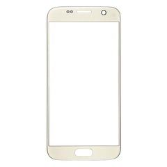 Replacement for Samsung Galaxy S7 Front Glass Lens Replacement With Logo - Gold
