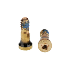 Replacement for iPhone 7& 7 Plus Bottom Screw Set - Gold