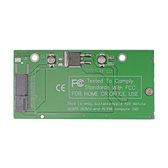 17+7pins SSD to SATA Adapter for MacBook Pro Retina A1398 A1425 (Mid 2012,Late 2012)