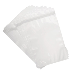 White / Clear Matte Aluminum Foil Plastic Retail Packaging Pack Bag