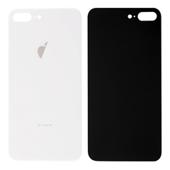 Replacement For iPhone 8 Plus Back Cover - Silver