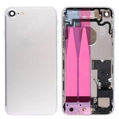 Replacement for iPhone 7 Back Cover Full Assembly - Silver