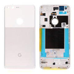 Replacement for Google Pixel Battery Door with Rear Housing - White