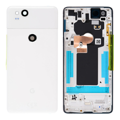 Replacement for Google Pixel 2 Battery Door with Rear Housing - White