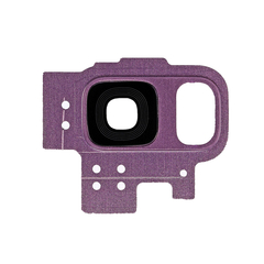 Replacement for Samsung Galaxy S9 SM-G960 Rear Camera Holder with Lens - Purple