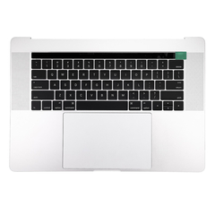 Silver Top Case with US English Keyboard for Macbook Pro 15" Touch A1707 (Late 2016-Mid 2017)