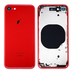 Replacement for iPhone 8 Back Cover with Frame Assembly - Red