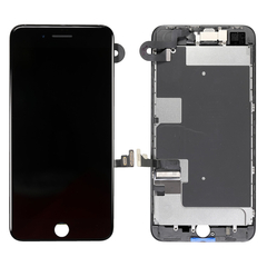 Replacement for iPhone 8 Plus LCD Screen Full Assembly without Home Button - Black