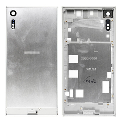 Replacement for Sony Xperia XZ Back Cover with Middle Frame - Silver