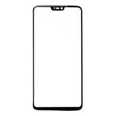 Replacement For OnePlus 6 Front Glass - Black