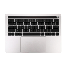 Silver Upper Case Assembly (US English) for Macbook Pro 13" Touch A1706 (Late 2016-Mid 2017)