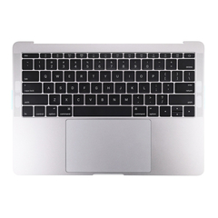 Sliver Top Case with US English Keyboard for Macbook Pro 13" A1708 (Late 2016-Mid 2017)