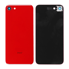 Replacement for iPhone 8 Back Cover with Camera Holder - Red