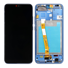 Replacement for Huawei Honor 10 LCD Screen Digitizer Assembly with Frame - Blue