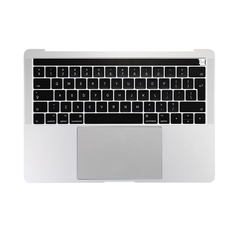 Silver Upper Case Assembly (British English) for Macbook Pro 13" Touch A1706 (Late 2016-Mid 2017)