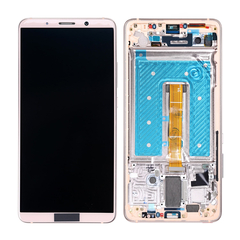 Replacement for Huawei Mate 10 Pro LCD Screen Digitizer Assembly with Frame - Pink Gold