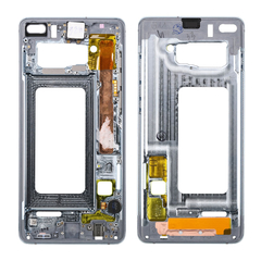 Replacement for Samsung Galaxy S10/S10 Plus Rear Housing Frame - Prism White