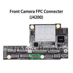 Replacement for iPhone XS MAX Front Camera Connector Port Onboard