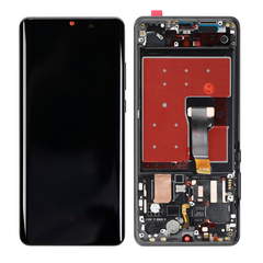 Replacement for Huawei P30 Pro LCD Screen Digitizer Assembly with Frame - Black