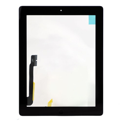 Replacement for iPad 3 Digitizer Touch Screen Assembly Black
