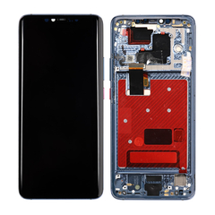 Replacement for Huawei Mate 20 Pro LCD Screen Digitizer Assembly with Frame - Midnight Blue