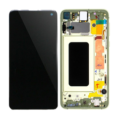 Replacement for Samsung Galaxy S10e LCD Screen Assembly with Frame - Yellow