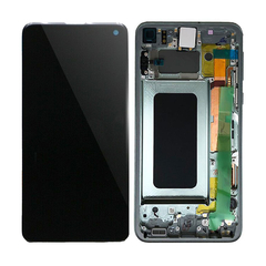 Replacement for Samsung Galaxy S10e LCD Screen Assembly with Frame - Green