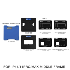 MaAnt Magnetic Reballing Platform for iPhone 11/11PRO/11PROMAX Mid Frame