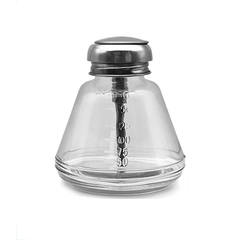 Transparent Glass Dispenser Alcohol Bottle 150ml