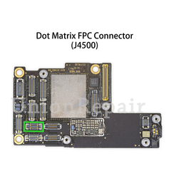 Replacement for iPhone 11 Pro/11 Pro Max Receiver Inductor Light Sensor Connector Port Onboard