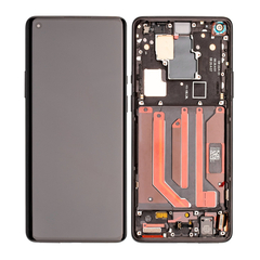 Replacement for OnePlus 8 Pro LCD Screen Digitizer Assembly with Frame - Onyx Black