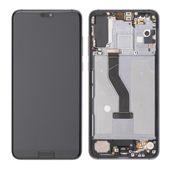 Replacement for Huawei P20 Pro LCD Screen Digitizer Assembly with Frame - Black