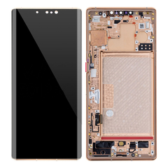 Replacement for Huawei Mate 30 Pro LCD Screen Digitizer Assembly with Frame - Orange
