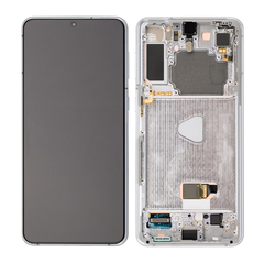 Replacement for Samsung Galaxy S21 Plus OLED Screen Assembly with Frame - Phantom Silver