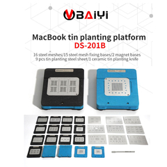 DS-201B Macbook Ball Planting Platform for PMU SMC T1 T2 RAM NAND WIFI Power BGA Chips