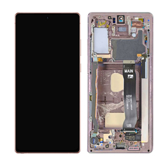 Replacement for Samsung Galaxy Note 20 OLED Screen Assembly with Frame - Mystic Bronze
