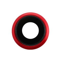 Replacement for iPhone 8/SE 2nd/SE 3rd Rear Camera Holder with Lens - Red