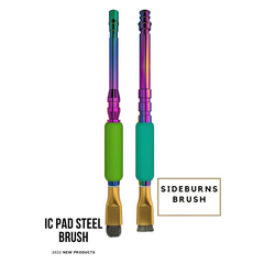 MiJing Pad Cleaning Sideburns Brush 2pcs/Box