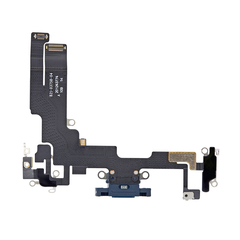 Replacement for iPhone 14 USB Charging Flex Cable - Midnight, Condition: After Market