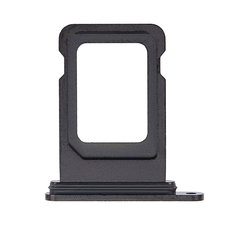 Replacement for iPhone 14 Pro/14 Pro Max Dual SIM Card Tray - Space Black